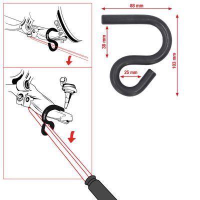 KS TOOLS 7001499 Universālā ass svira