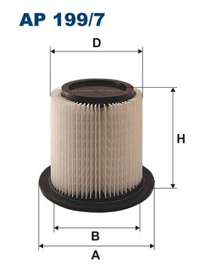 Gaisa filtrs FILTRON AP 199/7