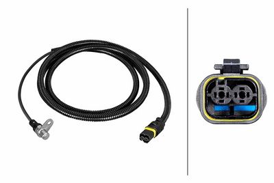 Датчик, частота вращения колеса HELLA 6PU 230 052-351