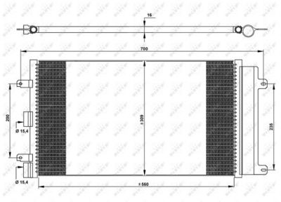 Конденсатор, кондиционер NRF 35752