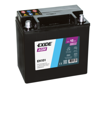Стартерная аккумуляторная батарея EXIDE EK151