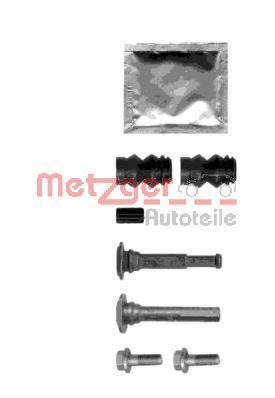 Virzītājčaulu komplekts, Bremžu suports METZGER 113-1384X