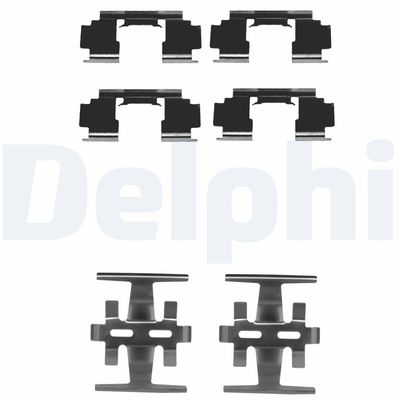 Piederumu komplekts, Disku bremžu uzlikas DELPHI LX0130