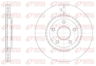 Тормозной диск REMSA 61515.10