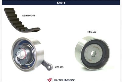 Zobsiksnas komplekts HUTCHINSON KH 511