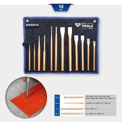 Caurumsitņu komplekts KS TOOLS BT085010