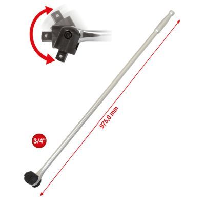 Rokturis ar šarnīru KS TOOLS 918.1801