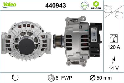 Генератор VALEO 440943