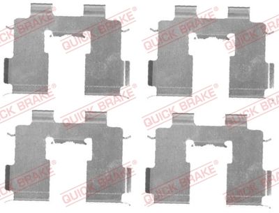 Piederumu komplekts, Disku bremžu uzlikas QUICK BRAKE 109-1717