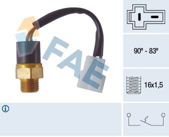 Termoslēdzis, Radiatora ventilators FAE 36360