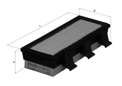 Gaisa filtrs KNECHT LX 824