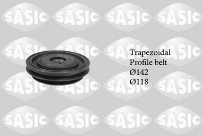 Ременный шкив, коленчатый вал SASIC 4000702