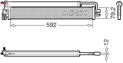 Kondensators, Gaisa kond. sistēma DENSO DCN17037