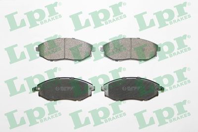 Комплект тормозных колодок, дисковый тормоз LPR 05P1321