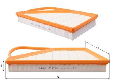 Воздушный фильтр MAHLE LX10911