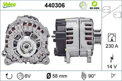 Ģenerators VALEO 440306