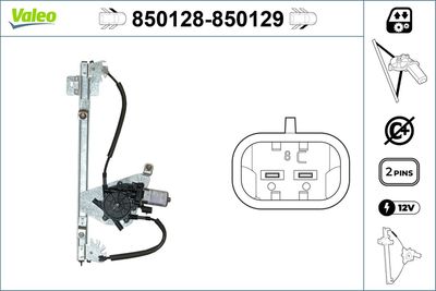 Стеклоподъемник VALEO 850128