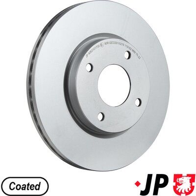 Bremžu diski JP GROUP 4063101700