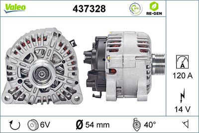 Генератор VALEO 437328