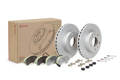 Bremžu komplekts, Disku bremzes BREMBO KT 10 047