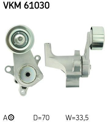 Siksnas spriegotājs, Ķīļsiksna SKF VKM 61030