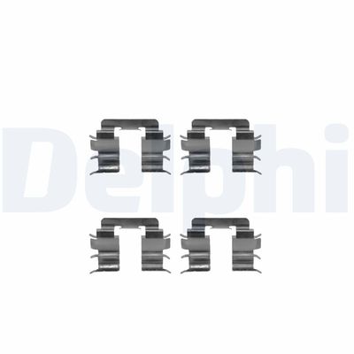 Piederumu komplekts, Disku bremžu uzlikas DELPHI LX0269