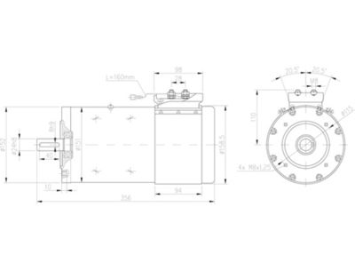 Elektromotors MAHLE MM 38