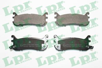 Bremžu uzliku kompl., Disku bremzes LPR 05P1044