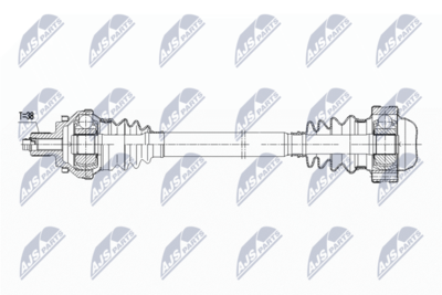 Приводной вал NTY NPW-AU-044