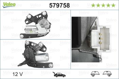 Двигатель стеклоочистителя VALEO 579758