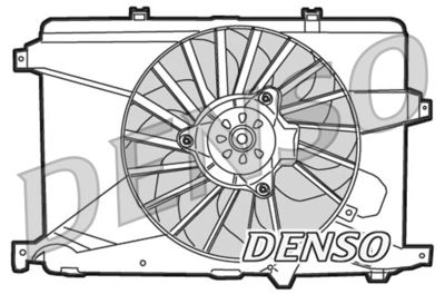 Ventilators, Motora dzesēšanas sistēma DENSO DER01014
