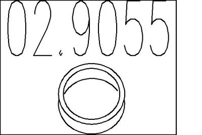 Blīve, Izplūdes caurule MTS 02.9055