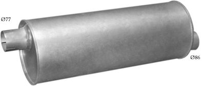 Izplūdes gāzu trokšņa slāpētājs (pēdējais) POLMO 61.00