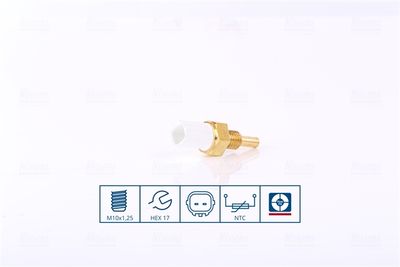 Devējs, Dzesēšanas šķidruma temperatūra NISSENS 207066