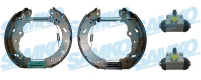 Комплект тормозных колодок SAMKO KEG854