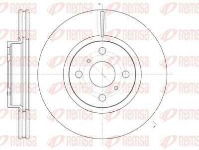 Тормозной диск REMSA 61006.10