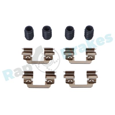 Комплектующие, колодки дискового тормоза RAP BRAKES R-U0404