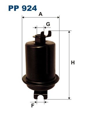 Degvielas filtrs FILTRON PP924
