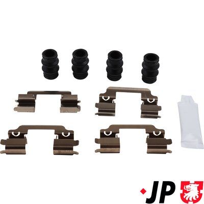 Комплектующие, колодки дискового тормоза JP GROUP 1564004610