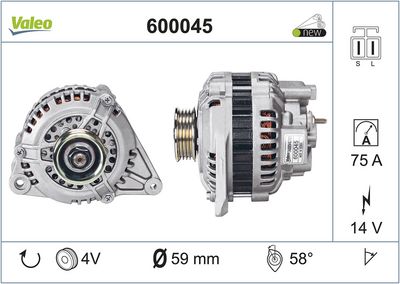 Ģenerators VALEO 600045