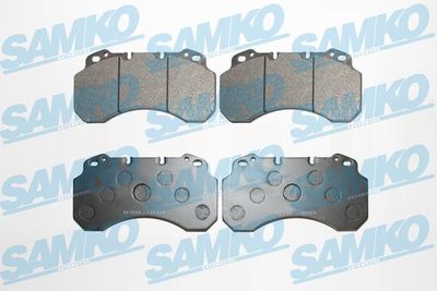Комплект тормозных колодок, дисковый тормоз SAMKO 5SP1165