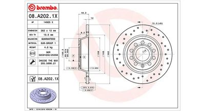 Тормозной диск MAGNETI MARELLI 360406060802