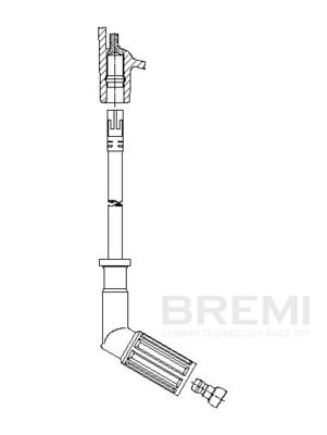 Augstsprieguma vads BREMI 6A39/59