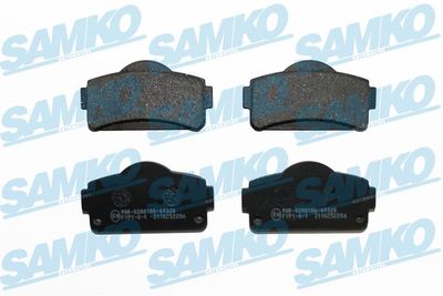 Bremžu uzliku kompl., Disku bremzes SAMKO 5SP2286