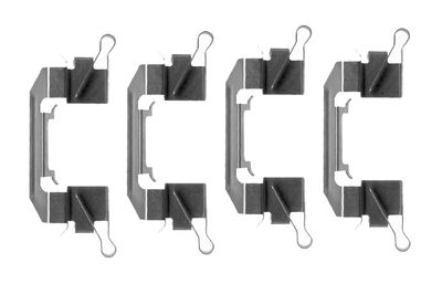 Комплектующие, колодки дискового тормоза BOSCH 1987474656