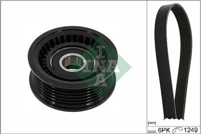 Ķīļrievu siksnu komplekts Schaeffler INA 529 0452 10