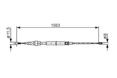 Trose, Stāvbremžu sistēma BOSCH 1 987 477 891