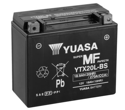 YUASA YTX20LBS Startera akumulatoru baterija