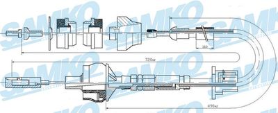 Trose, Sajūga pievads SAMKO C0027C
