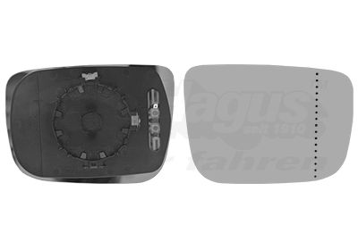 Spoguļstikls, Ārējais atpakaļskata spogulis VAN WEZEL 5923838